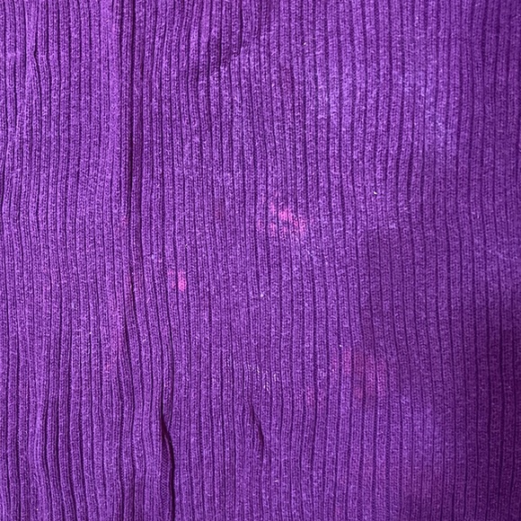 Sonoma Plum Pullover Turtleneck Sweater Size M, Cotton/Polyester. Comfortable - Picture 3 of 6